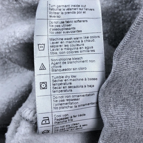 Carhartt Hoodie Mens 3XL Gray Graphic Fleece Pullover Loose Fit Sleeve Logo - Picture 8 of 9